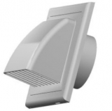 Ereszelem átm 125 Vissza Csapószeleppel csőcsonkkal