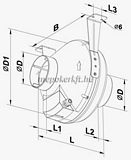 VENTS VK 150 csőventilátor