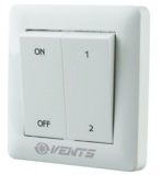 VENTS TT 125 csőventilátor P2-10 2 fokozatú kapcsolóval