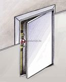 Ellenőrző ablak-gipszkartonba építhető DG 200x200